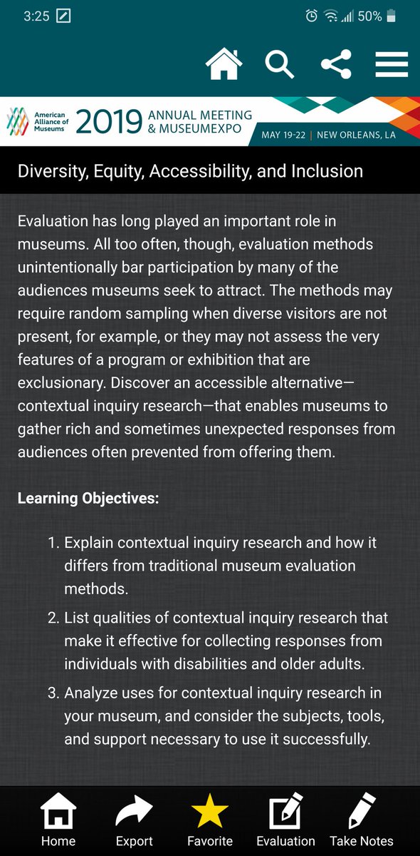 huedotart's tweet photo. next #AAMSMJ live-tweet kicking off in 2min...
Contextual Inquiry Research with Diverse Audiences: A Different Approach to Museum Evaluation
@WallaceFdn https://t.co/Yu3nwidSkp