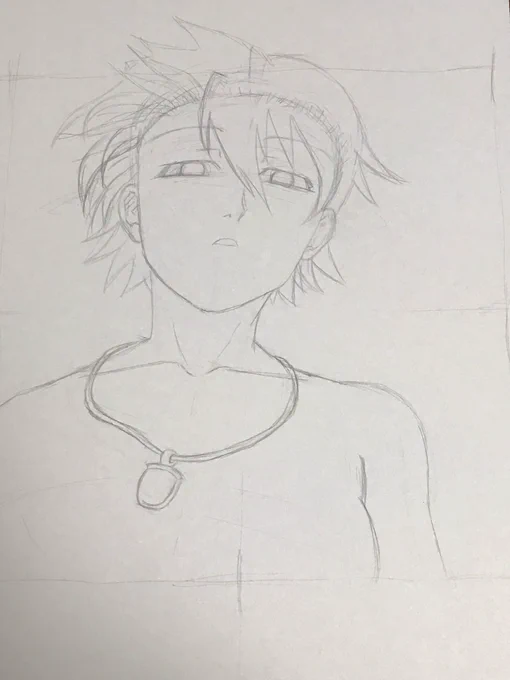 ルトラシュアストーリーのロゴはIllustratorでパスを描いて、Photoshopで塗りのパターンを入れました。カーニングが甘いので調整したいです。ナユタの絵は描いてる途中で肌色のインクが無くなり、しばらく買いに行けなかったので悶々としましたw#ルトラシュアイラスト 