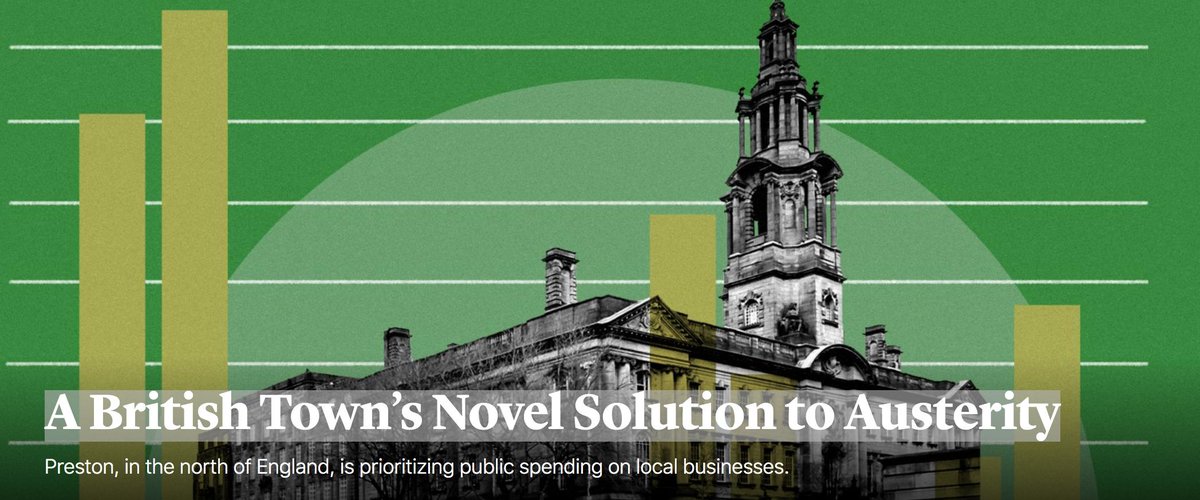 pauldrurybradey's tweet photo. inspiring piece, on creating social value >> A British Town’s Novel Solution to Austerity: https://t.co/W0VQ9tDfod 👍

by @hazelsheffield, in #TheAtlantic. #Preston #northcreates #socialchange https://t.co/kpVIKz4Ic0