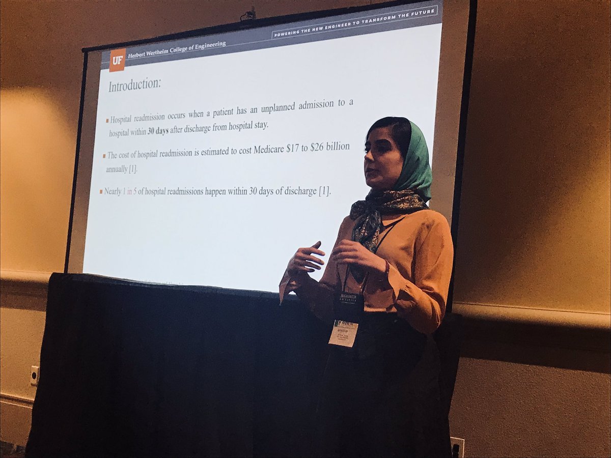 DrmichelleAlv's tweet photo. Healthcare Session at #IISEAnnual2019 featuring the latest research from the @UFISE Health-Engine Lab. Keep@up the good work! https://t.co/kkOLvXmT7x