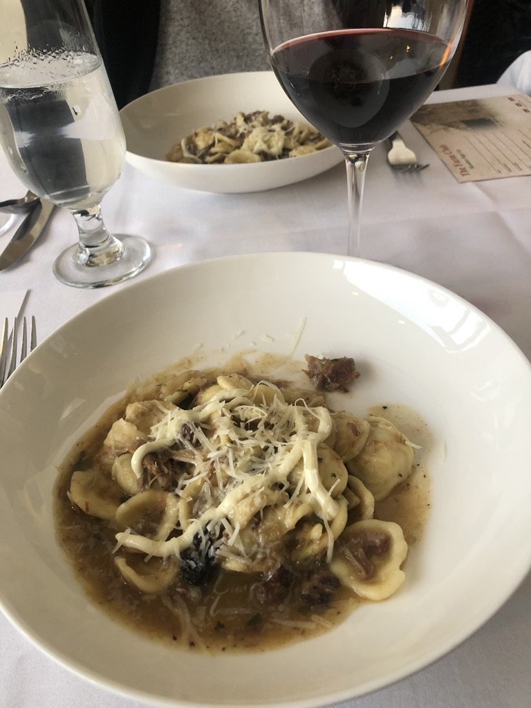 Memorable 4-course vertical paired private dinner for a Farm Club member and their guests.  Kudos to Santos and Carole <a href="/IlCortile/">Il Cortile</a>