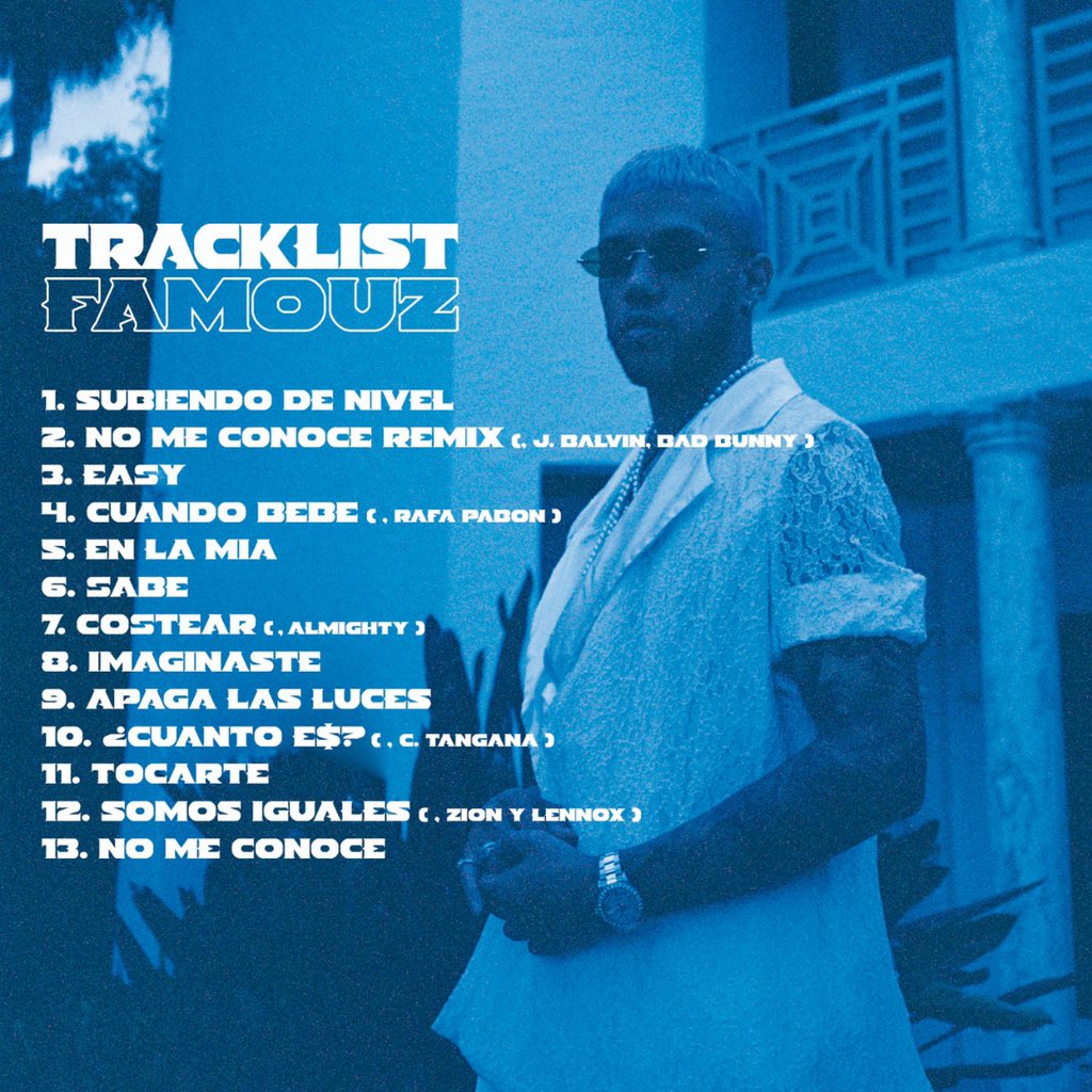 jhaycortez's tweet photo. YA DISPONIBLE EL PRE-ORDER DE MI 1er DISCO “FAMOUZ” A LA VENTA ESTE VIERNES 24 DE MAYO AQUÍ LES DEJO EL TRACKLIST 📀 LOS AMO ME SIGUEEEE 🦄 Gracias a todos los que forman parte 🙏🏻 https://t.co/6X6WzsW2qx