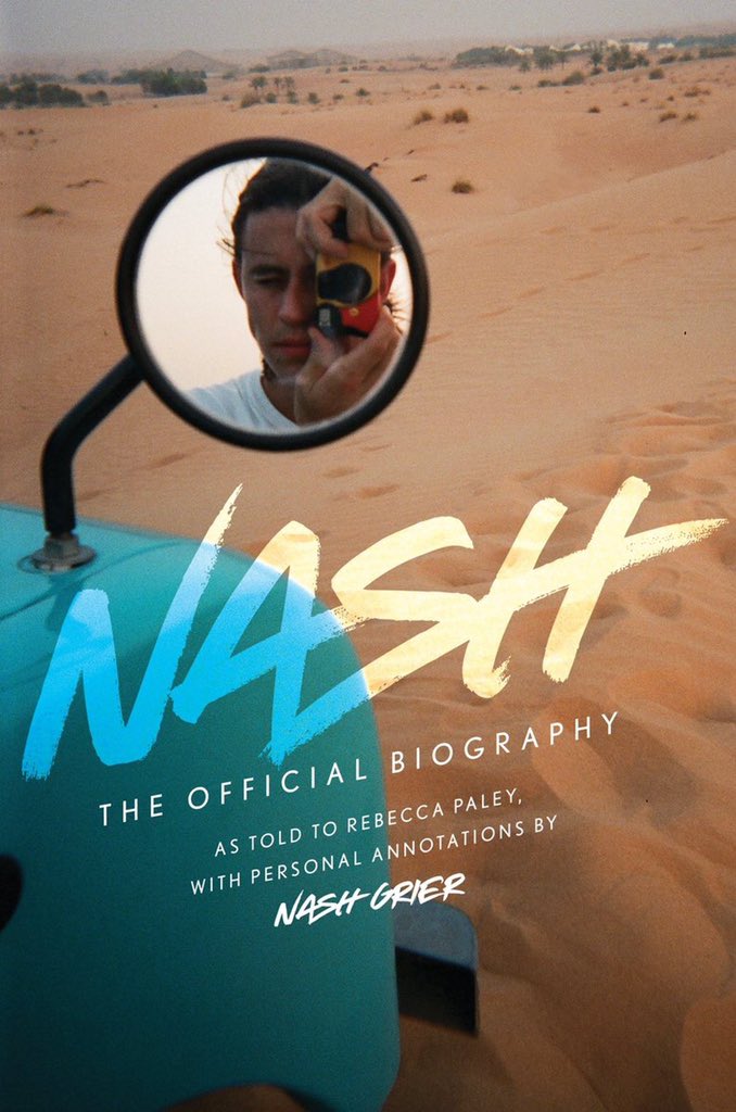 jaogameboy's tweet photo. “Nash - The Official Biography” is already available for PRE-ORDER! (@Nashgrier) 

📸 iTunes: https://t.co/BgA3xwycnH 

📸 Amazon: https://t.co/3o3jgsGyNC

📸 Google Play: https://t.co/pfdZtXwUTZ 

📸 IndieBound: https://t.co/0TxprwsfDM https://t.co/DS9SUFPOLT