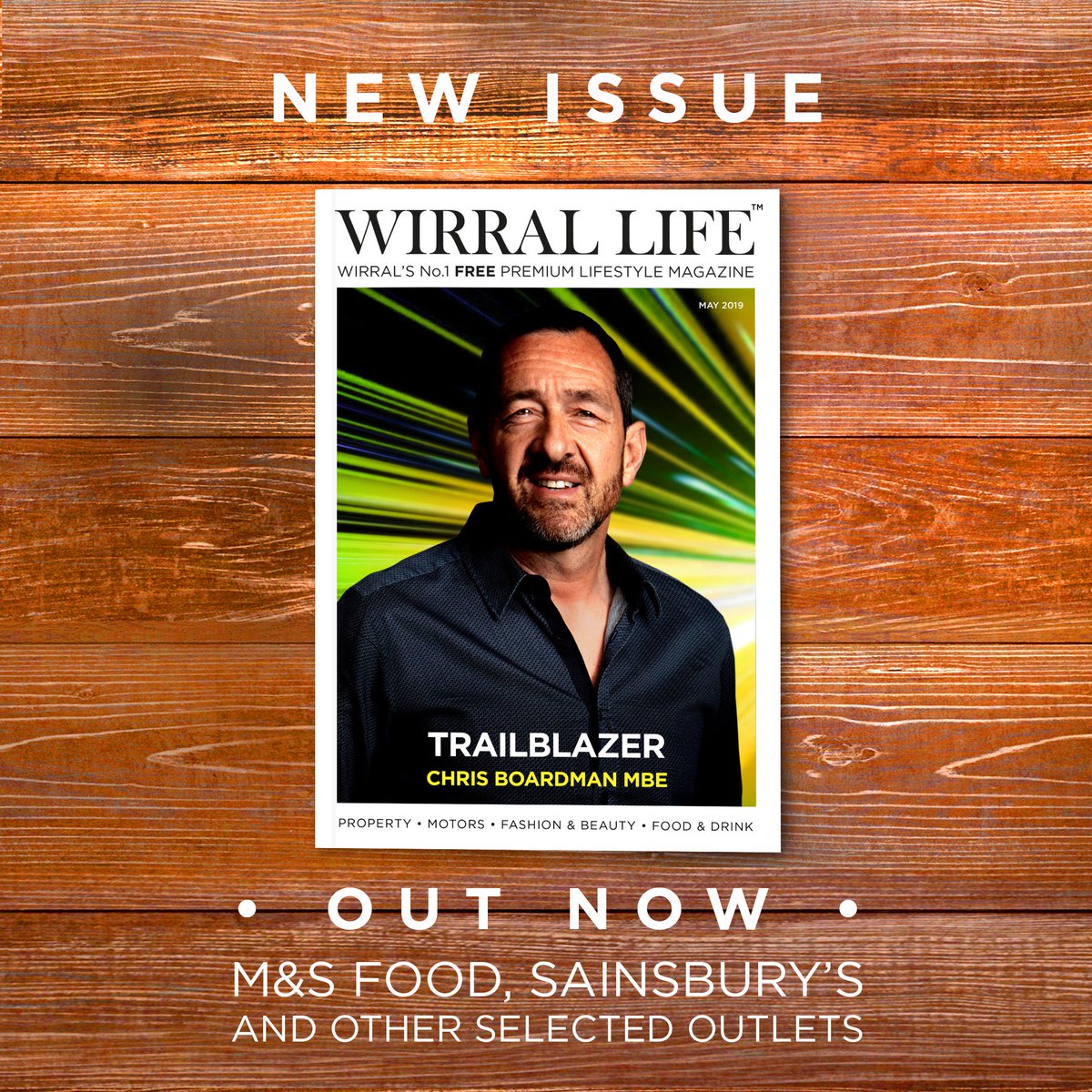 May issue out now featuring an exclusive interview with Wirral's Chris Boardman. Click here to read the online issue joom.ag/nCFa #wirrallife