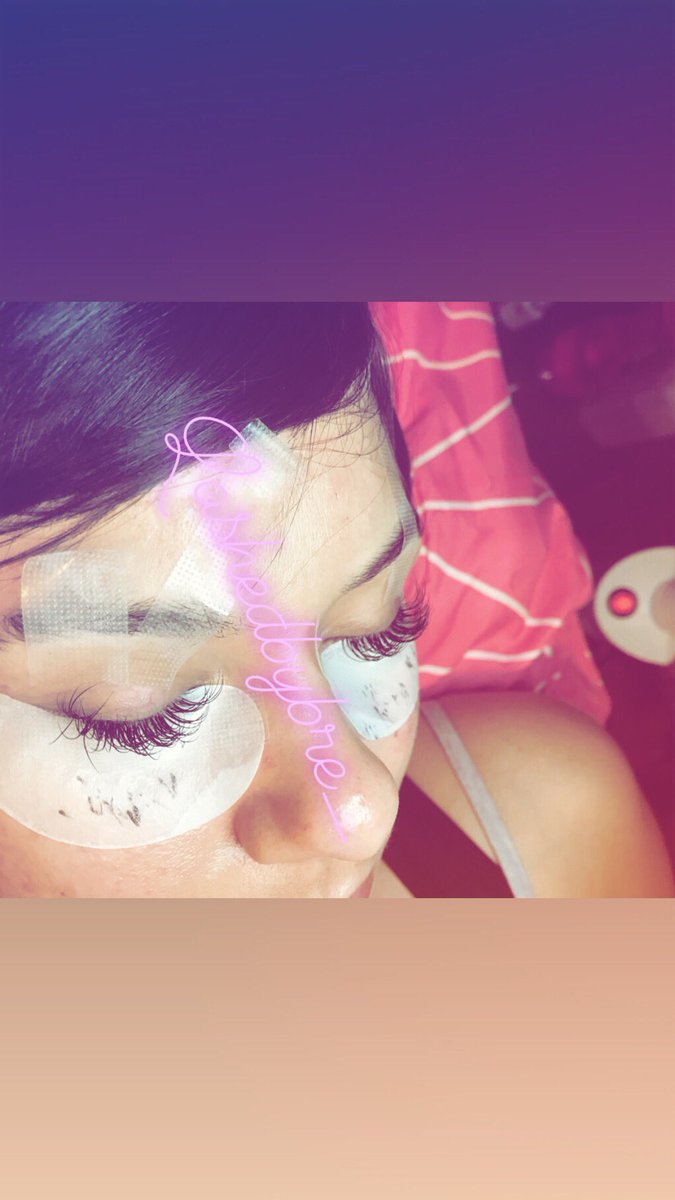 daniellebreonna's tweet image. $55 Classic Set Lashes 💕 #atlantalashtech