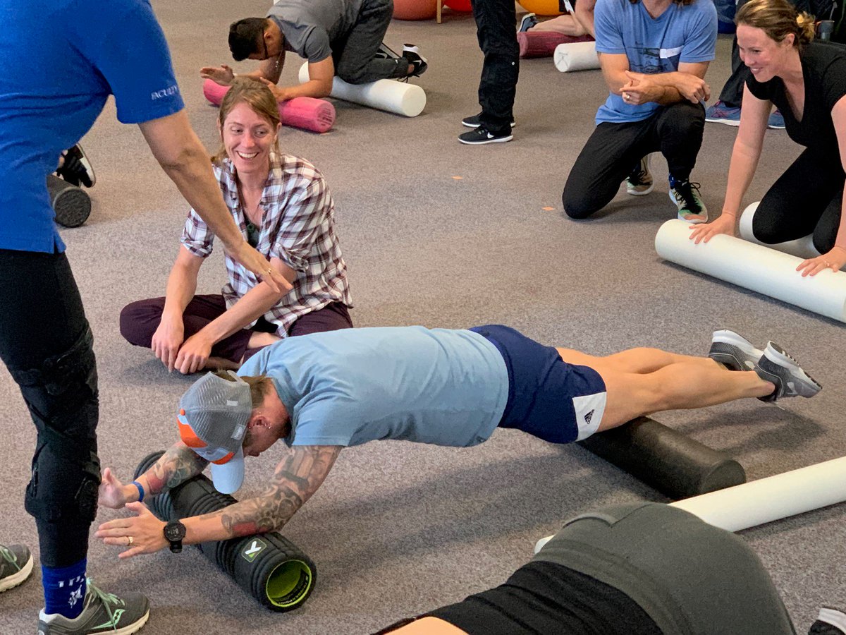 ipafmt's tweet photo. Meghan rocks the core exercises at IPA's CoreFirst® Strategies class this weekend in Oakland CA! #IPAfmt https://t.co/6PhGLUvKp2