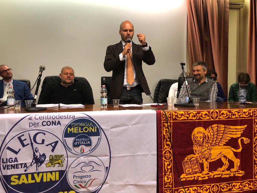 roberto_marcato's tweet photo. ✅ Seratona a #Cona #Venezia dove abbiamo chiuso con #Salvini la tristemente nota base di #Conetta che la #sinistra aveva aperto per l’accoglienza dei #migranti. Tantissima gente per l’amico Alessandro Aggioo.Qui vogliamo #sicurezza , #sviluppo e #autonomia #Marcato #Zaia #Lega https://t.co/mclmjob5jA