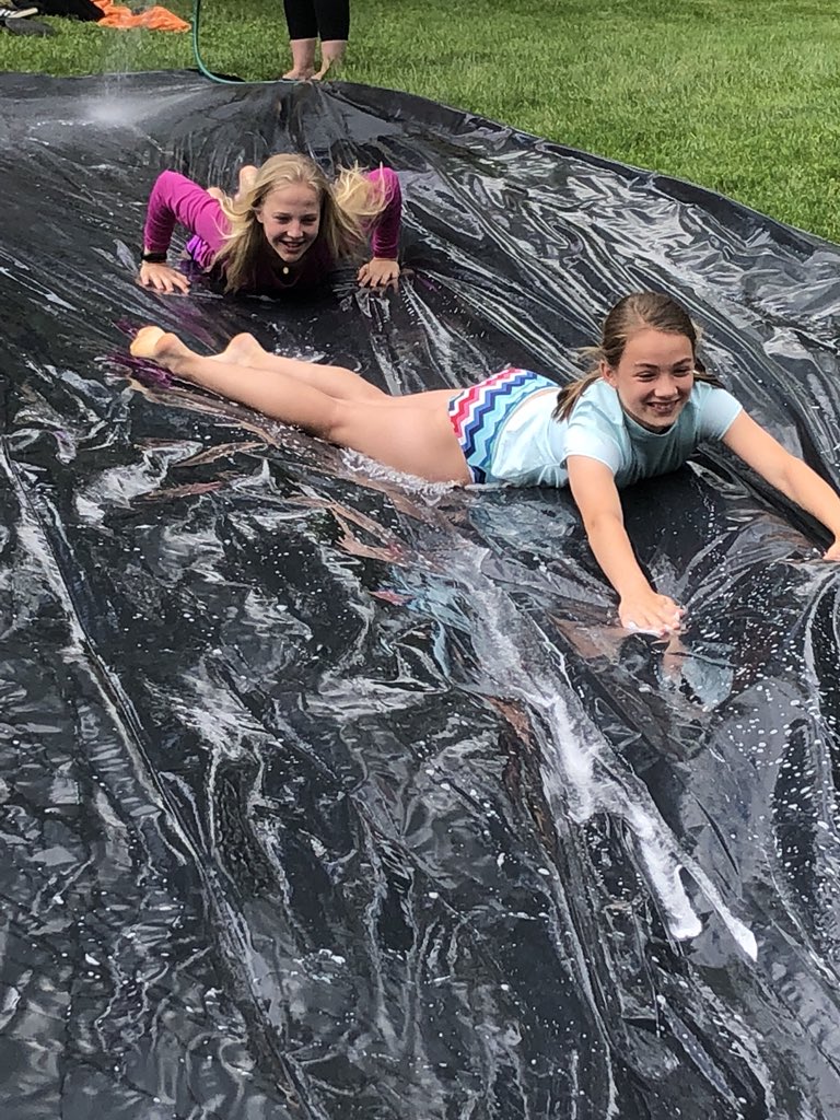 nicolewainscott's tweet photo. Slip n slide time!! #CampOhio2K19 #GHCSDreamBig @brittnysharma @LeesTracie https://t.co/uvckVPT2aC
