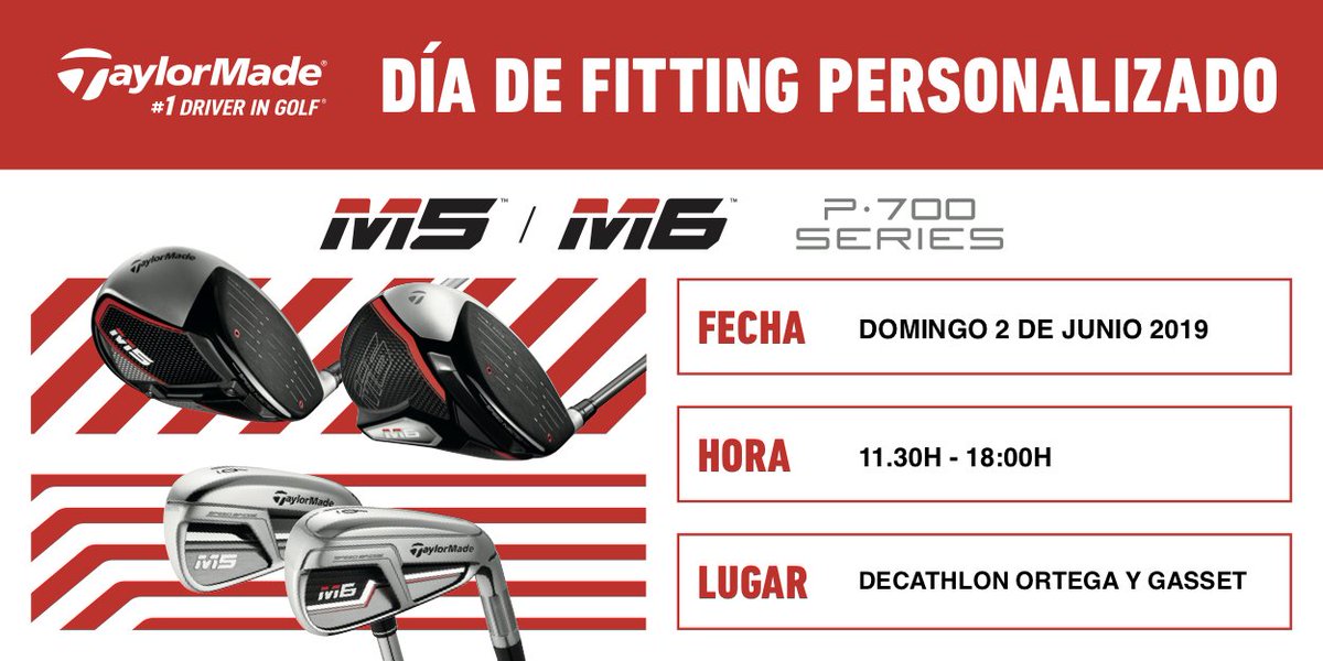 decathlongolf's tweet photo. Os damos la bienvenida en @decathlongolf con un #fitting de la mano de @TaylorMadeGolf y disfruta de tus palos personalizados en el campo.
¿Te lo vas a perder? Pide tu cita para el domingo 2 de Junio
#DecathlonOrtegayGasset https://t.co/oowGzn0kns