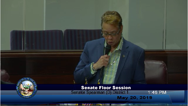 Renew_NV's tweet photo. The #nvleg Senate just passed #SCR3 to conduct a study on #ElectricVehicles & other alternatives to fossil fueled transportation! Thank you @Senatorspearman for sponsoring! #RenewNV https://t.co/7RLMvgNXc7