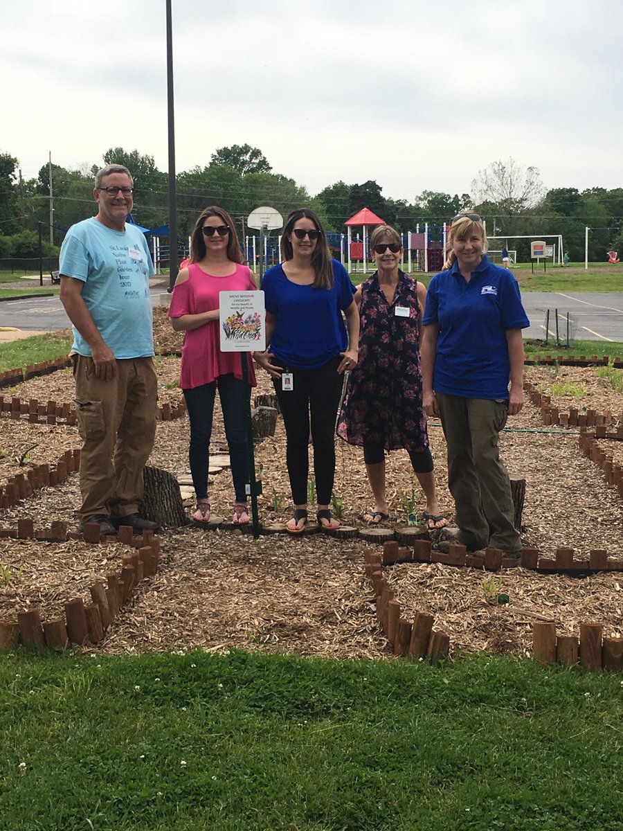 Thank you STL Wild Ones and The Butterfly House for helping us create our pollinator garden!
