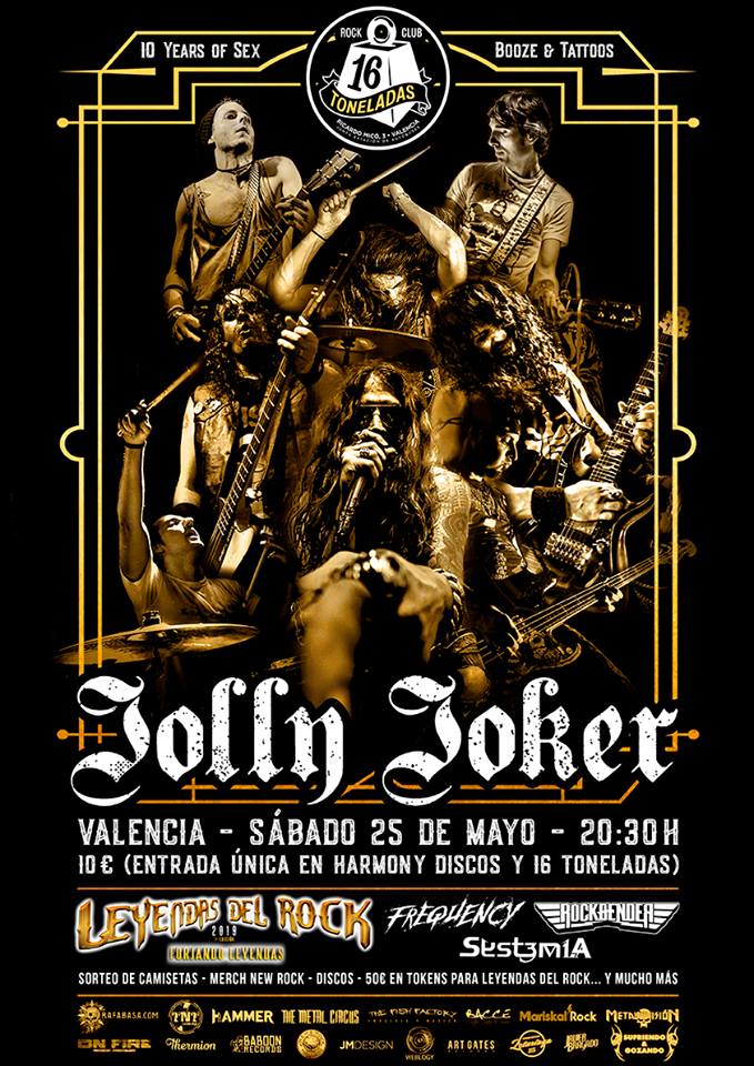 HMetalBrigade's tweet photo. El 24 y 25 de mayo 2ª jornada #Forjando @LeyendasRockFes en @RazzmatazzClubs con @LepokaFolk @ICESTORMMETAL #Innvoid y @Worth_band y en @16_Toneladas @JollyJokerRocks celebran su 10º aniversario junto a @Frequencymetal @RockbenderRocks y @systemiaoficial
Mucha suerte bandazas!! https://t.co/kuoUOKcfPR