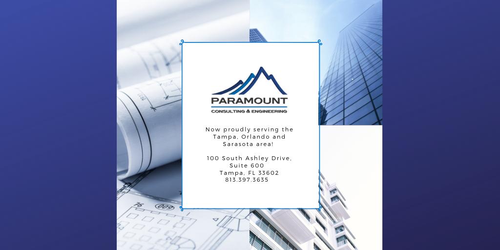 Paramountce's tweet photo. Paramount is offering full building envelope services in Tampa, Orlando and Sarasota! Come check us out!#buildingenvelope #engineering #consulting #testing #inspections #paramountce #engineer #architect #buildings #tampa #orlando #sarasota #miami https://t.co/chK5jx5VBU
