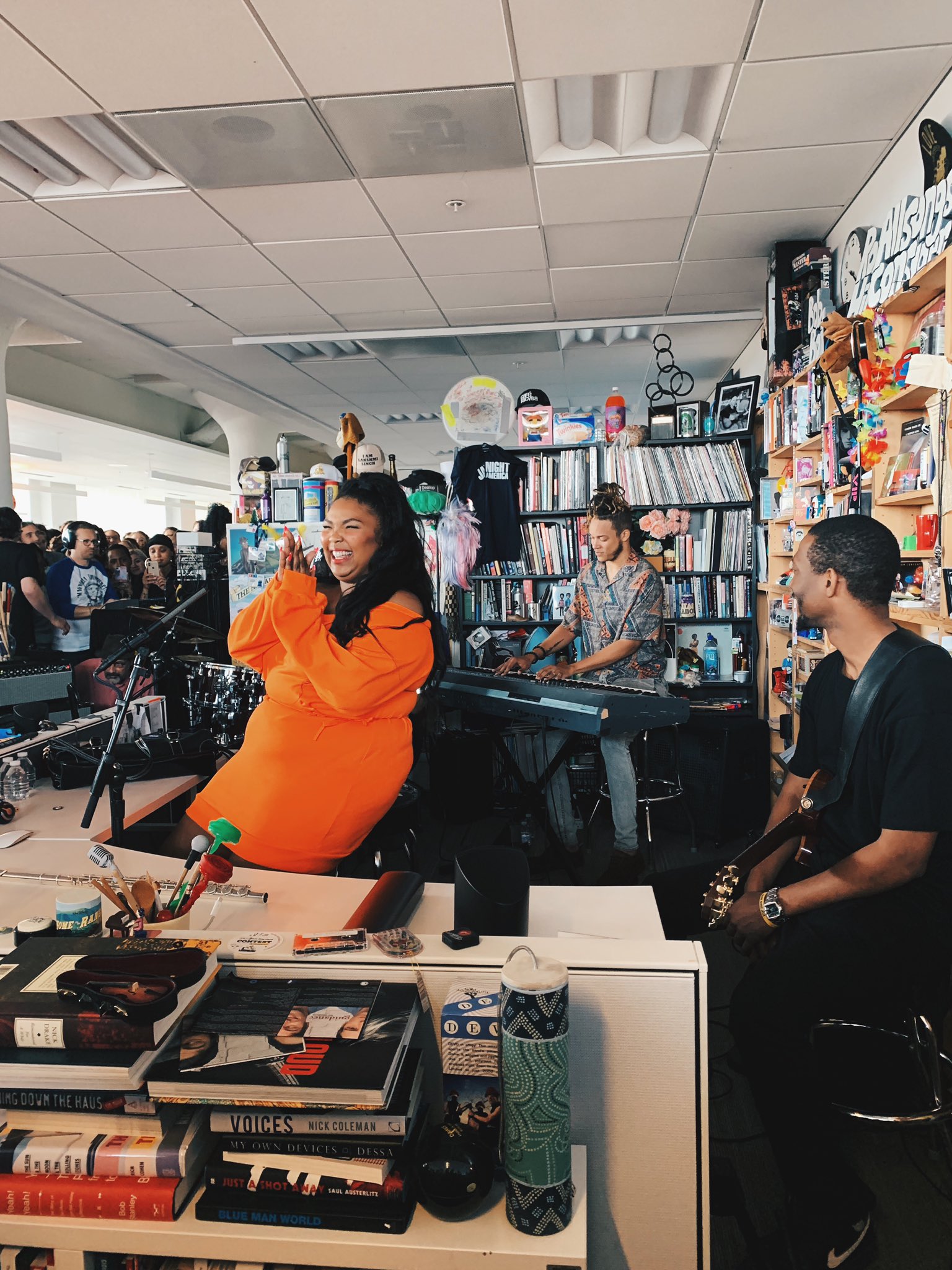 Nprextra On Twitter Living For Lizzo At Tinydesk Today