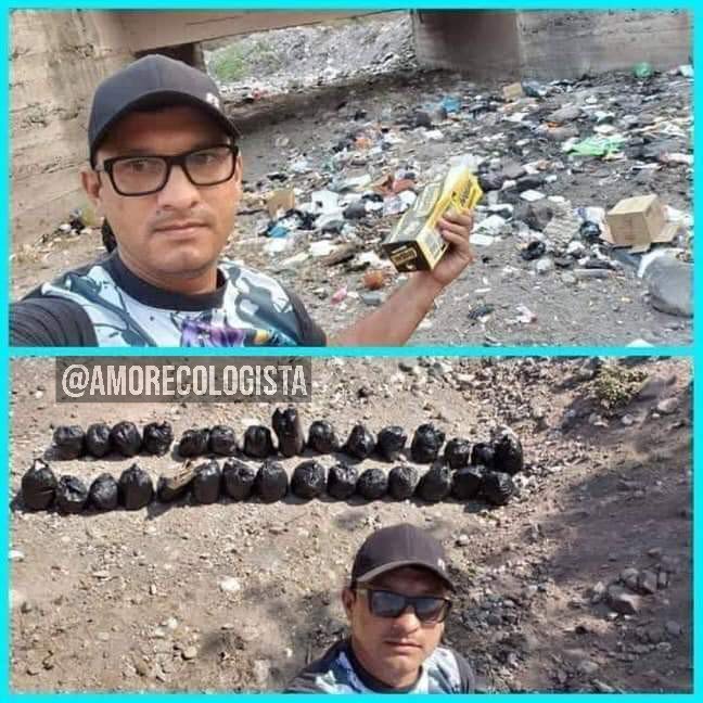 AmorEcologista's tweet photo. Cientos de fotos de gente limpiando basura en lugares de todo el mundo, este es el reto viral de internet que necesitamos.  🌎🌍🌏🍂 https://t.co/f7GB6q4cos