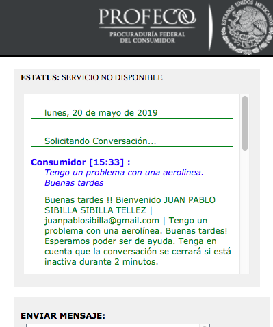 JPSibillaT's tweet photo. Ahora quiero denunciar a @Profeco, pues estuve intentando comunicarme a la delegación Tabasco, y resulta que "ya vamos de salida joven". Me contacté por 0-1800, y no hay ejecutivos en más de una hora. Me contacté por el chat, tras esperar 40 min, convenientemente "se desconecta" https://t.co/aGl8NI30IL