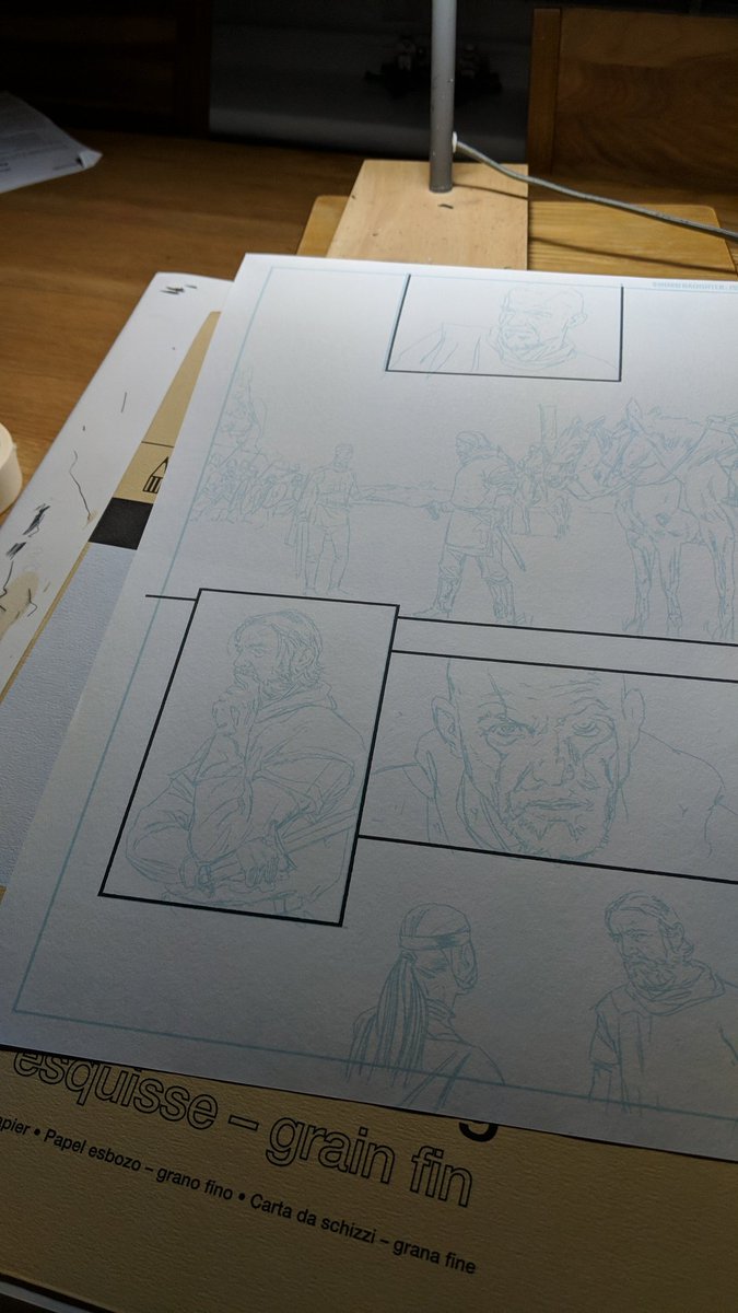 mackchater's tweet photo. Tonight's workspace .. #latenightinking #drawing #comics #kitchen https://t.co/LjG7TNyXx0