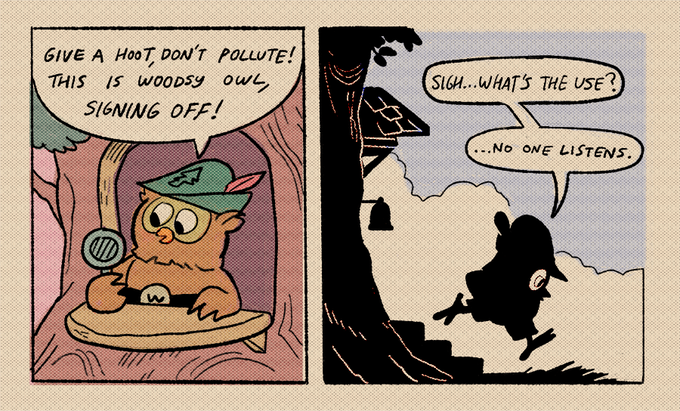 an owl's thoughts 