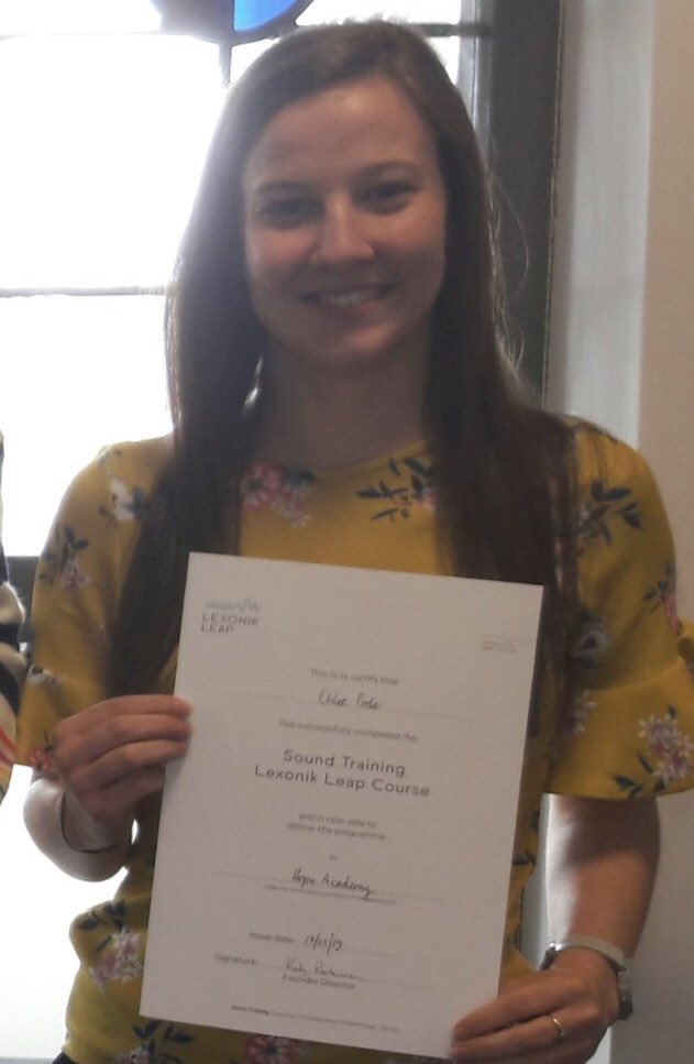 HopeAcademyLHUB's tweet photo. Congratulations Miss Poole on completing the @LexonikST Lexonik Leap course last week. We can’t wait to see your skills helping to improve Literacy levels #ambition #Intervention #lexonik #raisingliteracylevels https://t.co/A7aLbvCcXr