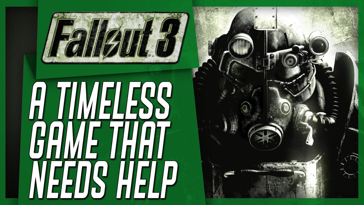G27Status's tweet photo. After last night's tweet, I got thinking. Fallout 3 is in desperate need of some shaping up in a modernized version.
My Thoughts: https://t.co/F4390wmfSC
#Fallout3 #Fallout3Remaster https://t.co/wgdG7j3ySe