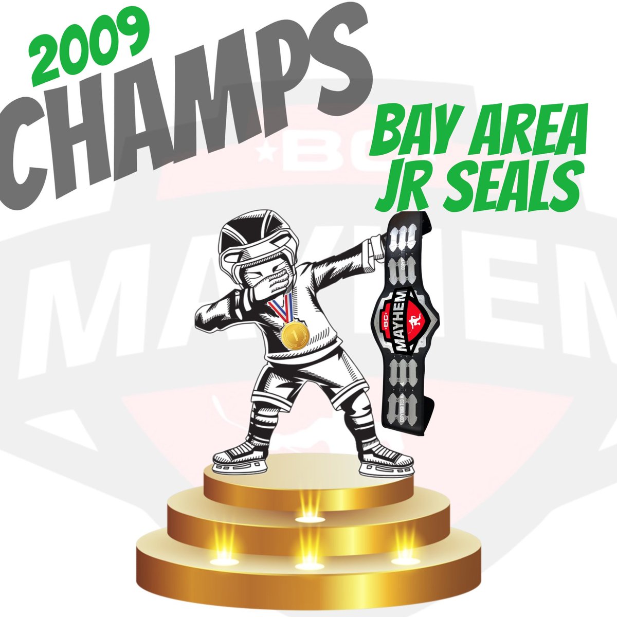 We want to congratulate the 2009 Bay Area Jr Seals for winning the BC Mayhem Championship. 🥇🏆