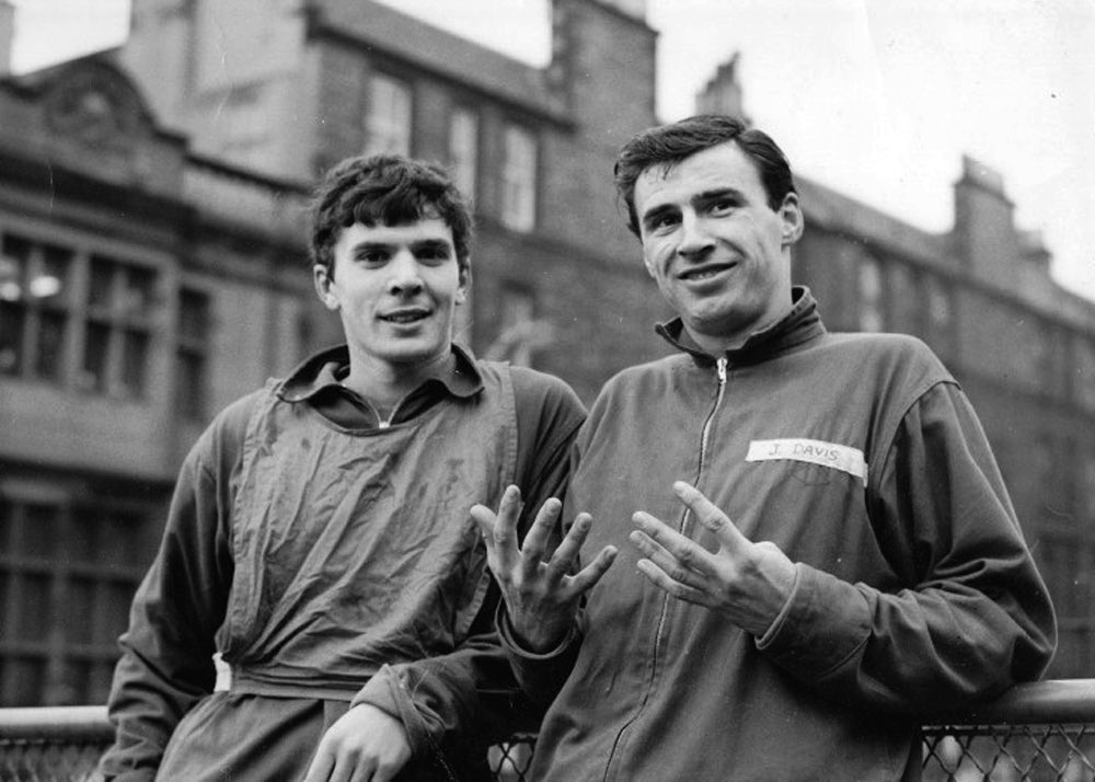 Just mucked about with Peter Cormack and Joe Davis..as you do😎👍