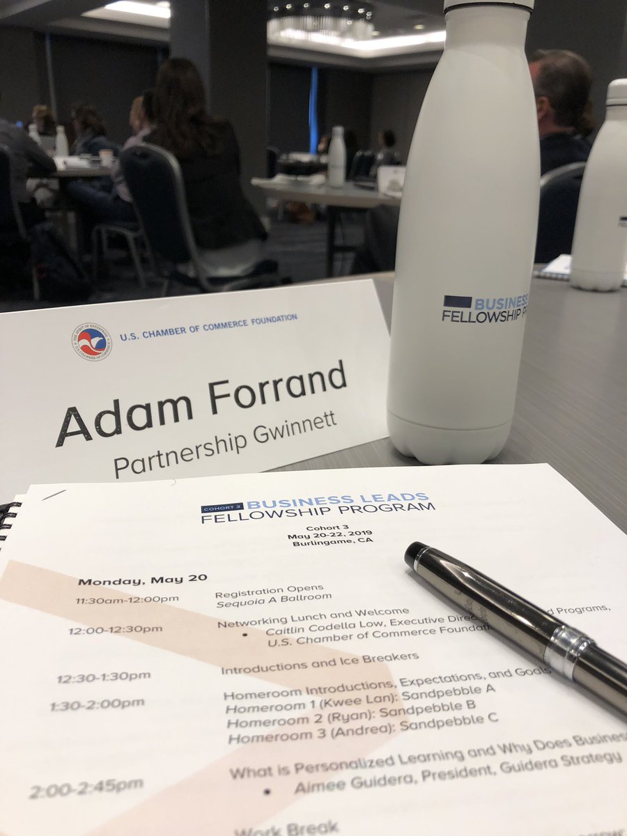 Adam4and's tweet photo. Day 1 of @USCCFoundation + @USCCFeducation ‘s Business Leads Fellowship Program. Honored to be here and excited to work on strategies & tactics with peers from across the U.S. #BLFP19 #SuccessLearnsHere https://t.co/2RigdinoXs