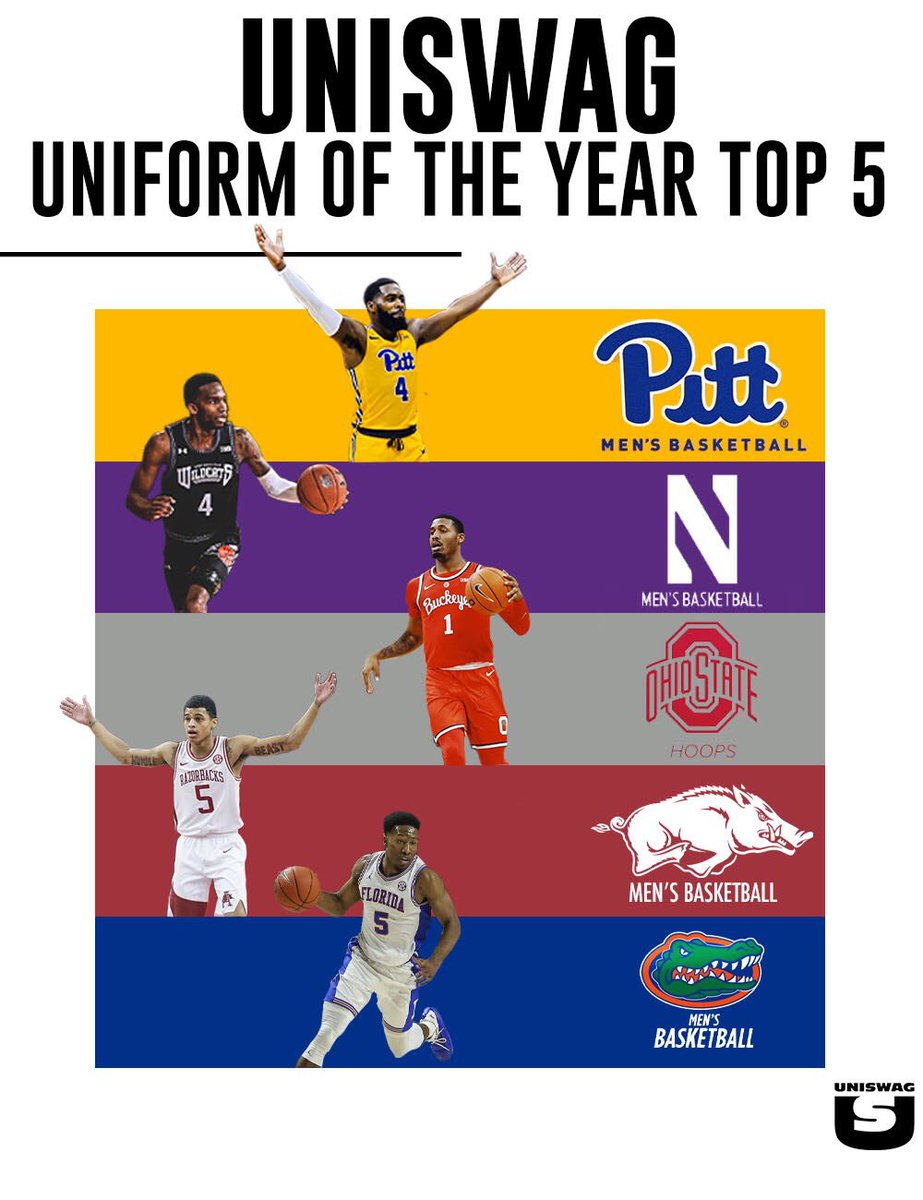 This is how the Top 5 voting finished for the UNISWAG Uniform of the Year Award.

#uniswag