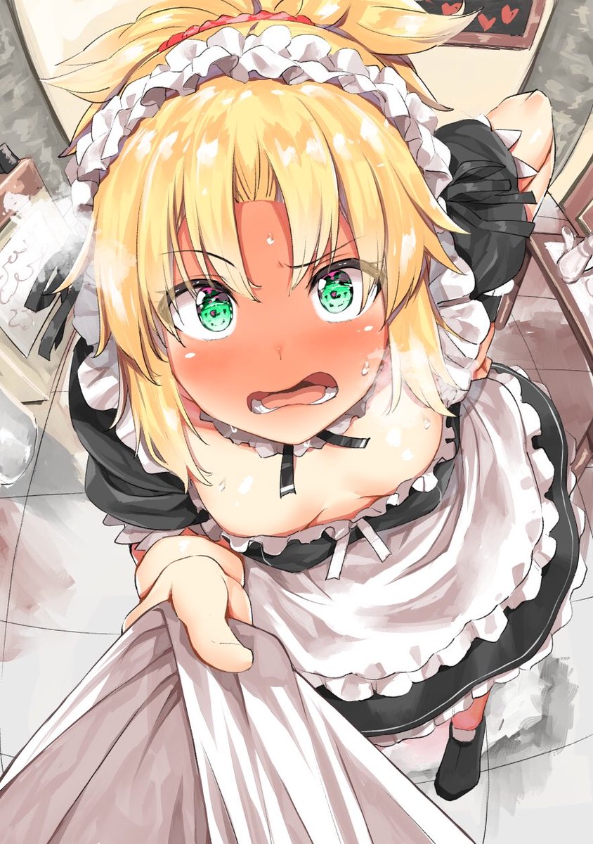 “I HAVE TO BE A DAMN MAID FOR THE REST OF THE DAY SO WHAT THE HELL DO YOU WANT!!!?”

                #MaidMonday