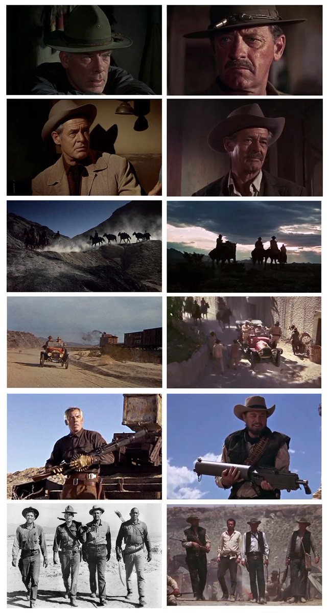 "The Professionals" - 1966 #RichardBrooks / "The Wild Bunch" - 1969 #SamPeckinpah