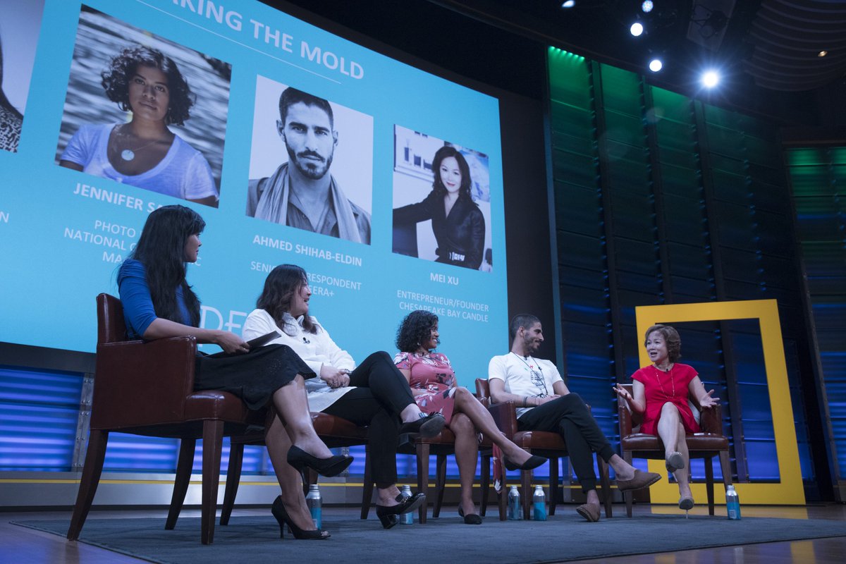 Feeling so inspired! I had the great pleasure of speaking to rockstars @jhanvissering @pritheeva @ASE @meixuandcompany about how they defied expectations and forged their own paths in their careers. #BreakingTheMold #AsianPacificAmericanHeritageMonth