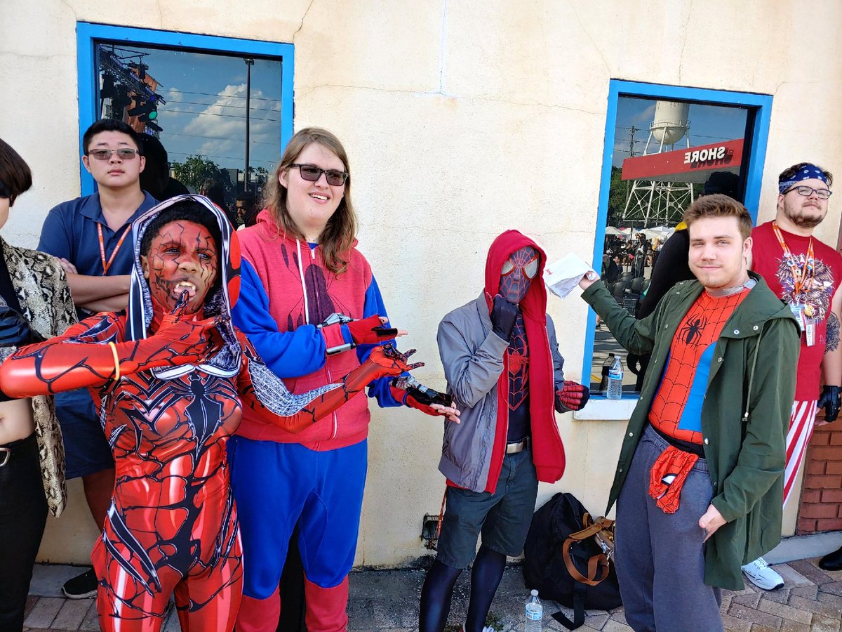 Shout out to the rest of the spider-verse gang #FullSailHOF #IntoTheSpiderVerse