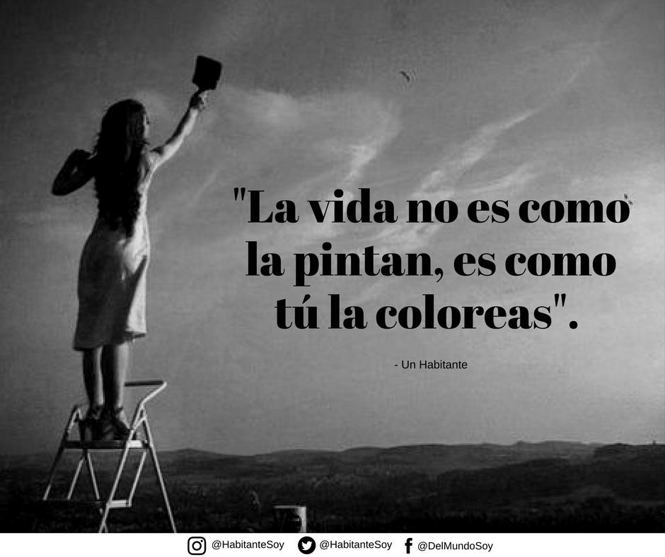 Habitantesoy's tweet photo. La vida no es como la pintan, es como tú la coloreas. #Historias #Historiasreales #Frases #Pensamientos #Habitante #Losbuenossomosmás #México #FelizLunes #diadelpsicologo #DiaDeLasAbejas 

https://t.co/Ji4Q5BXsGt https://t.co/359gflFmXs
