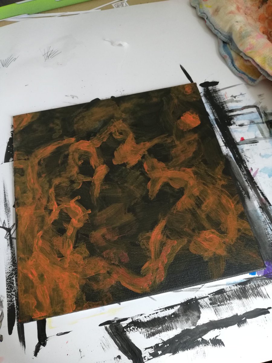 JansMailys's tweet photo. #artwork #painting #nebula #spidernebula #acrylic #stepbystep #astronomy https://t.co/fithkL7x5Z