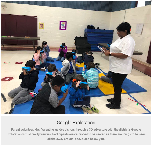 ADVScholars's tweet photo. STEM Night 2019 at Central Road was super awesome this year! I had so much fun leading the students through Google Expeditions. They (we) loved it! #STEMeducation #GoogleforEducation #GoogleExpeditions #CCSD15 #D15 #D15Learns https://t.co/DN0Y1XNcQR