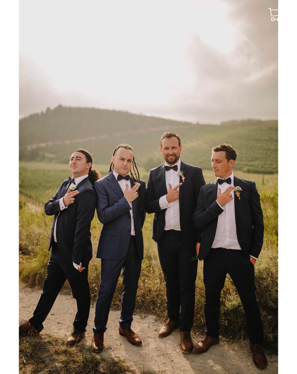 The #groom is in the house!