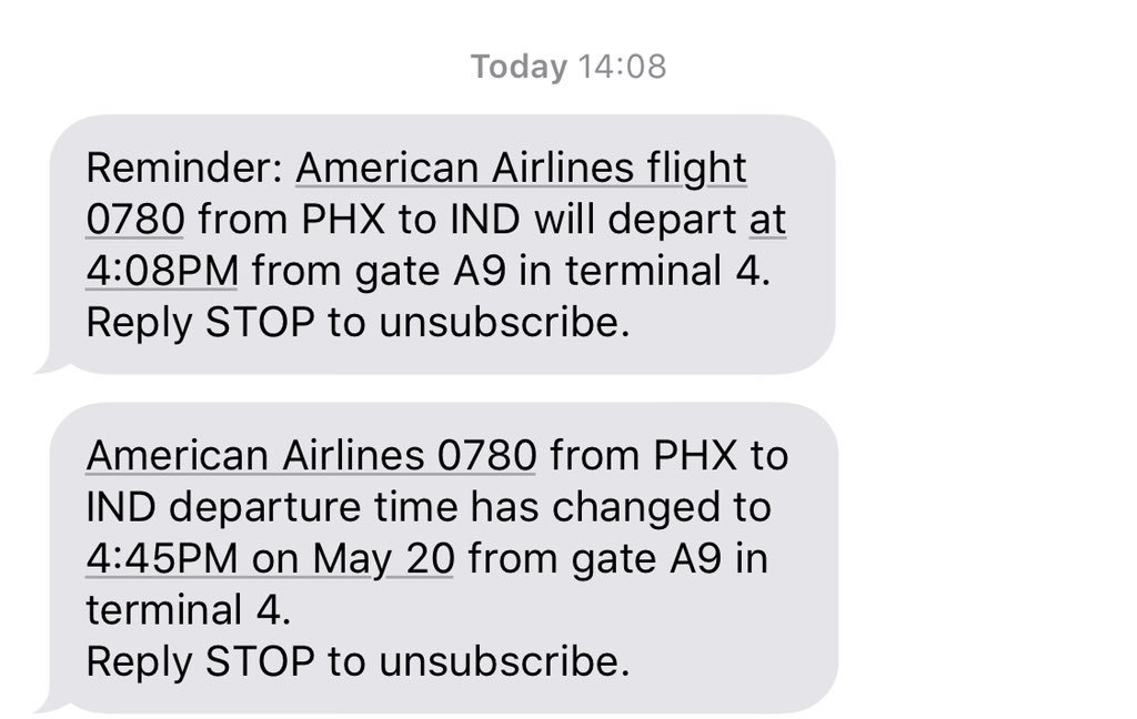 tmichaelfischer's tweet photo. @AmericanAir at least you are consistently horrible.  I miss @Delta #roadwarrior https://t.co/iYU394AKPK