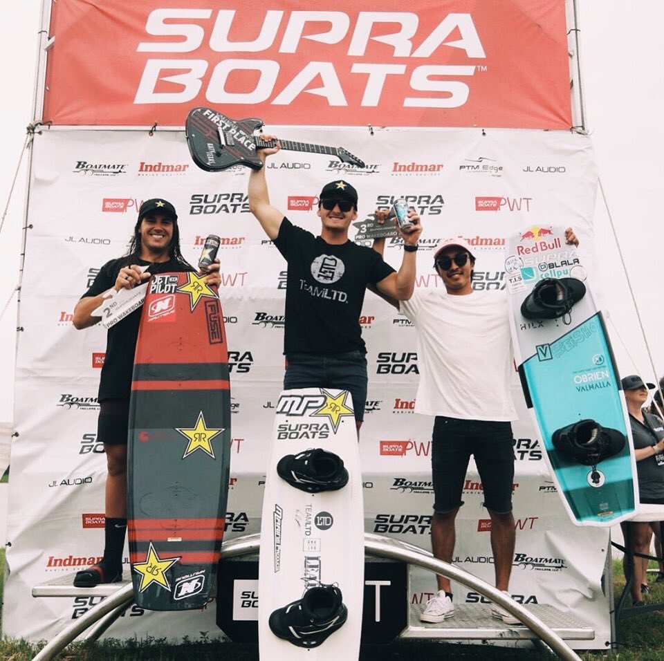 AugustLakes's tweet photo. What an awesome weekend! Way to go @seansilviera @NicRapa !! We love you! And @prowaketour @Supraboats and @RinkersBW AND all the pros who came out to compete! Y’all are amazing! https://t.co/zWYkp1USuJ