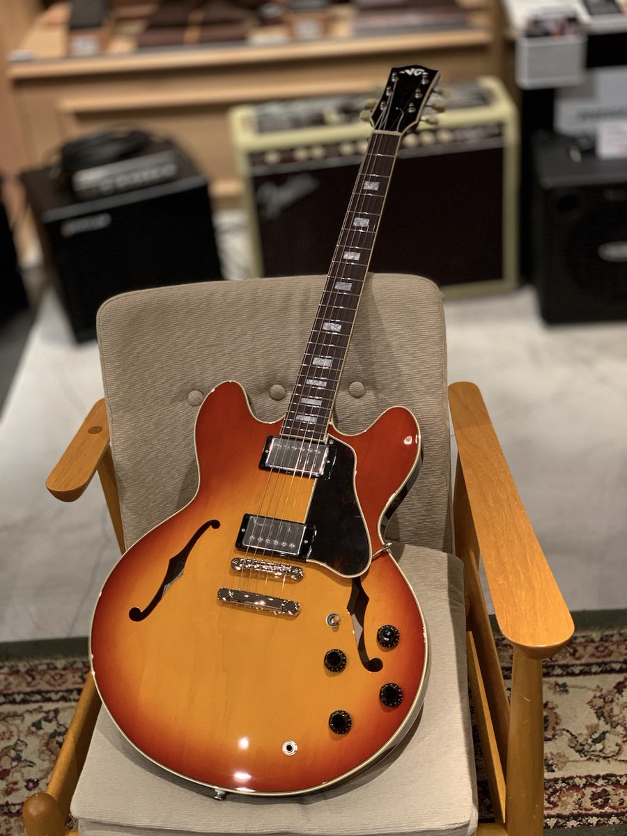 寺田楽器製 セミアコ VG KTR ES-STD ナチュラル木目 ☆美品 Yahoo