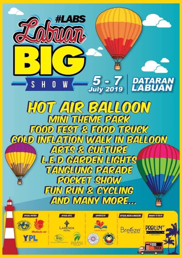 KKCity's tweet image. Labuan Big Show #LABS

📆 5 - 7 Julai 2019
📍 Dataran Labuan

Banyak aktiviti-aktiviti yang disediakan untuk anda semua!