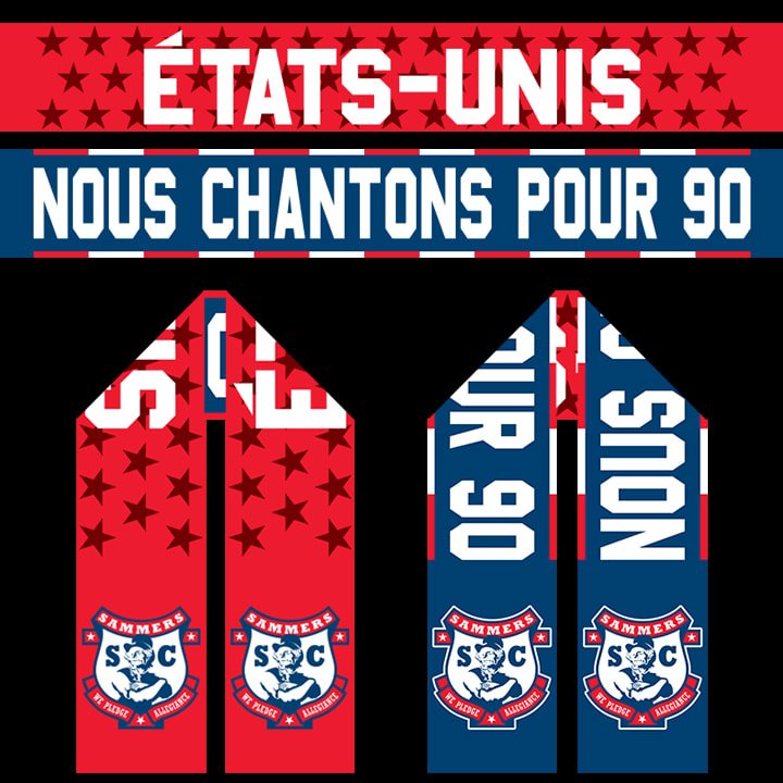 iesammersc's tweet photo. We got ourselfs Some new scarfs! Just in time for the @USWNT #WorldCup2019 in france https://t.co/hWyUYJZZ5p https://t.co/91pgw4g8wa