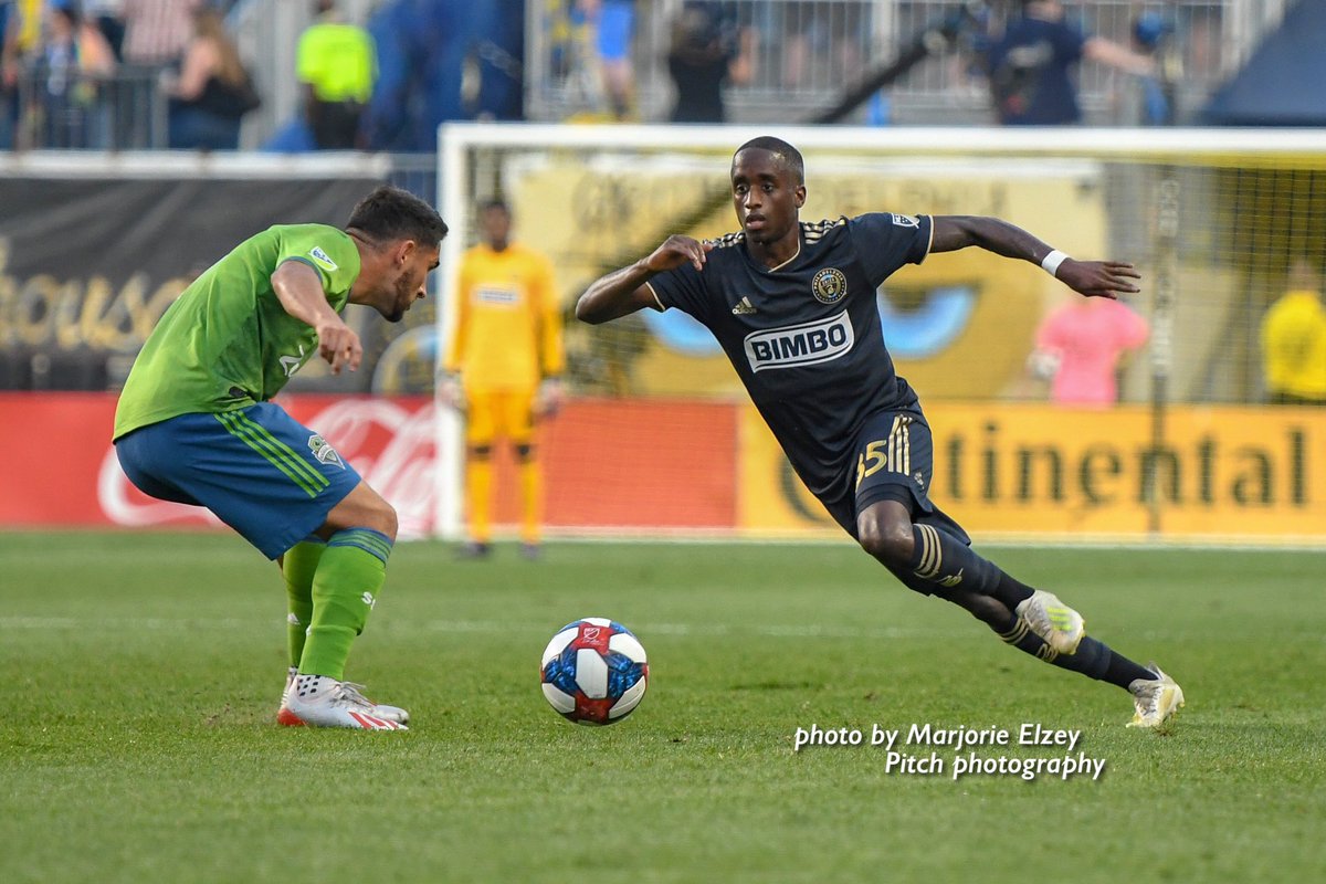 MarjorieElzey's tweet photo. Jamiro is grace under pressure as he maintains a calm presence while Seattle is ready to attack. @PhilaUnion @MLS @SoundersFC #jamiro #Union https://t.co/1Lfln9pEvM