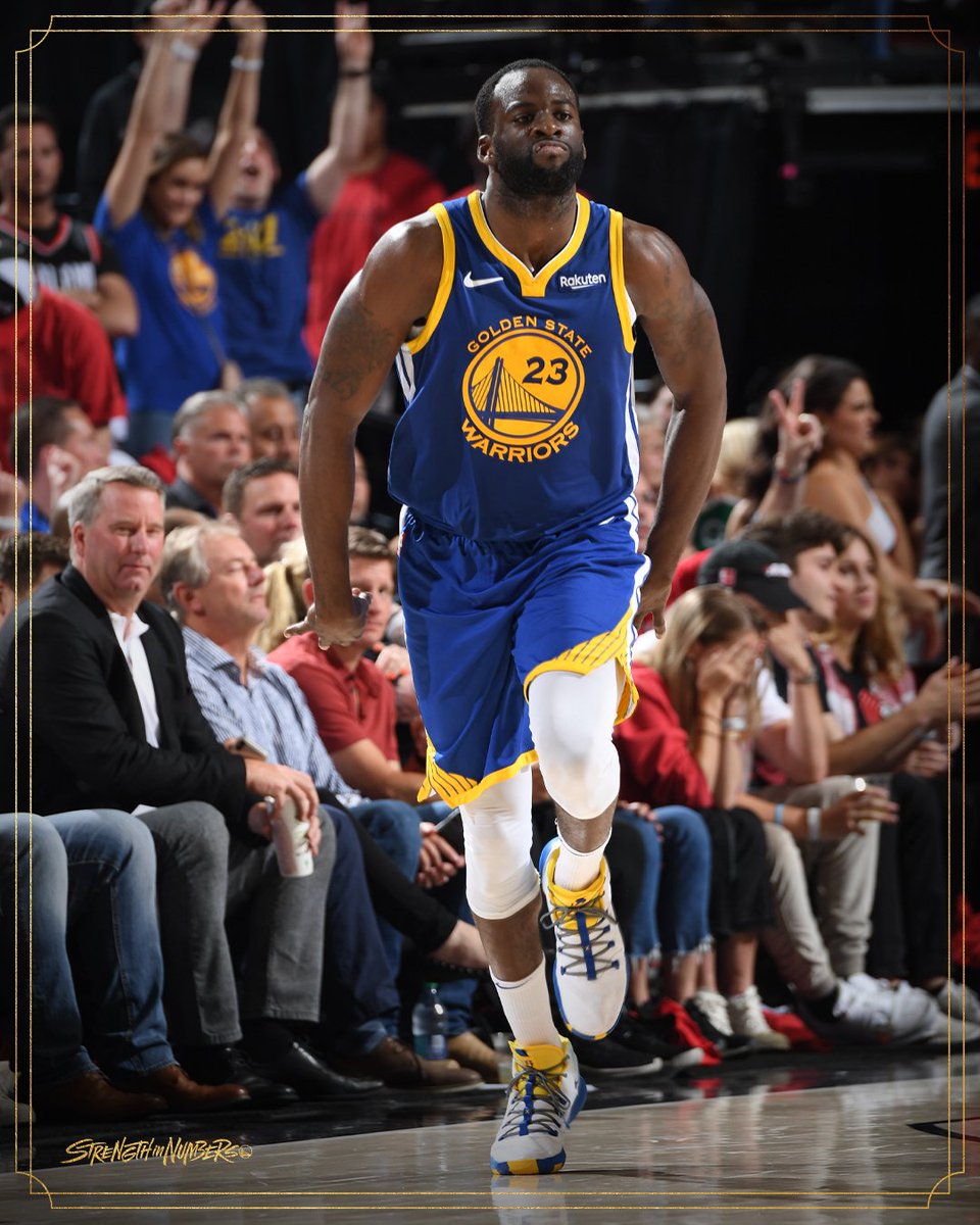 warriors's tweet image. this man 😤