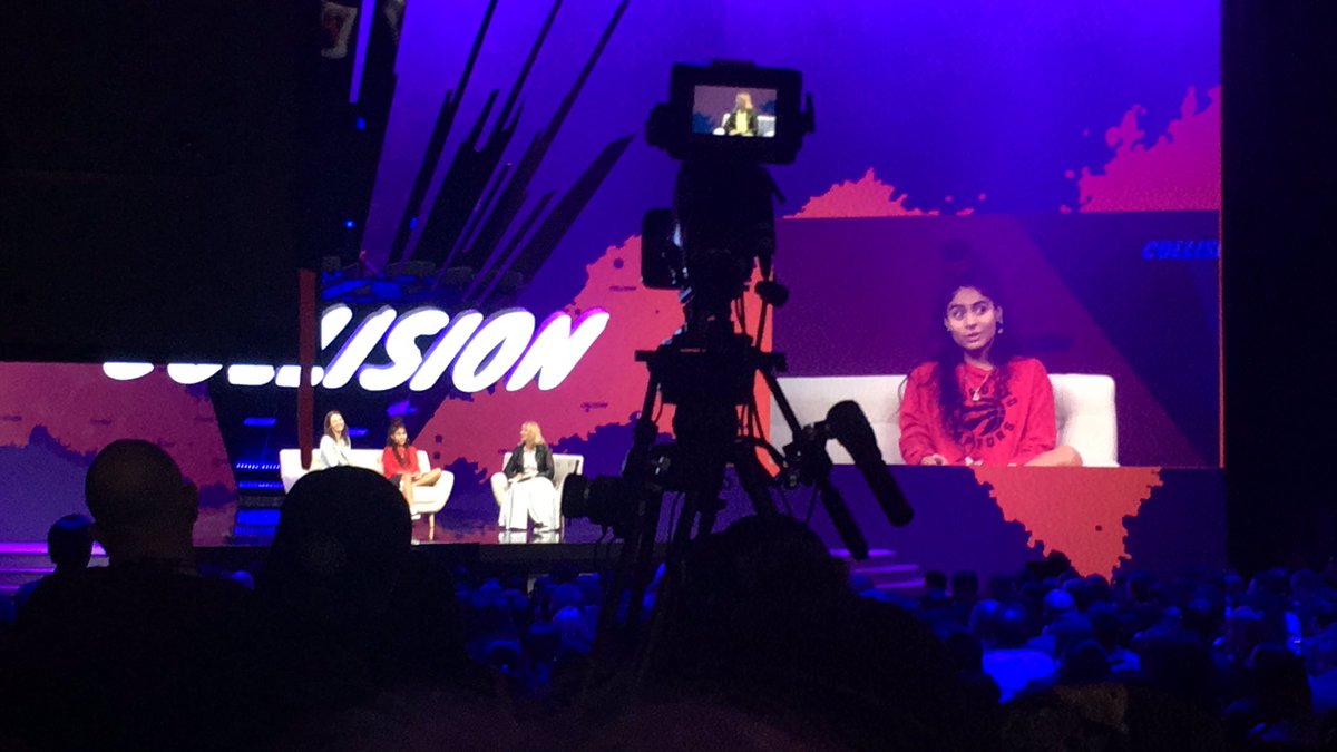 DLAINU's tweet photo. Jessie Reyez: “Fear is something we need eradicate.” #CollisionConf https://t.co/WUqftgFEqM