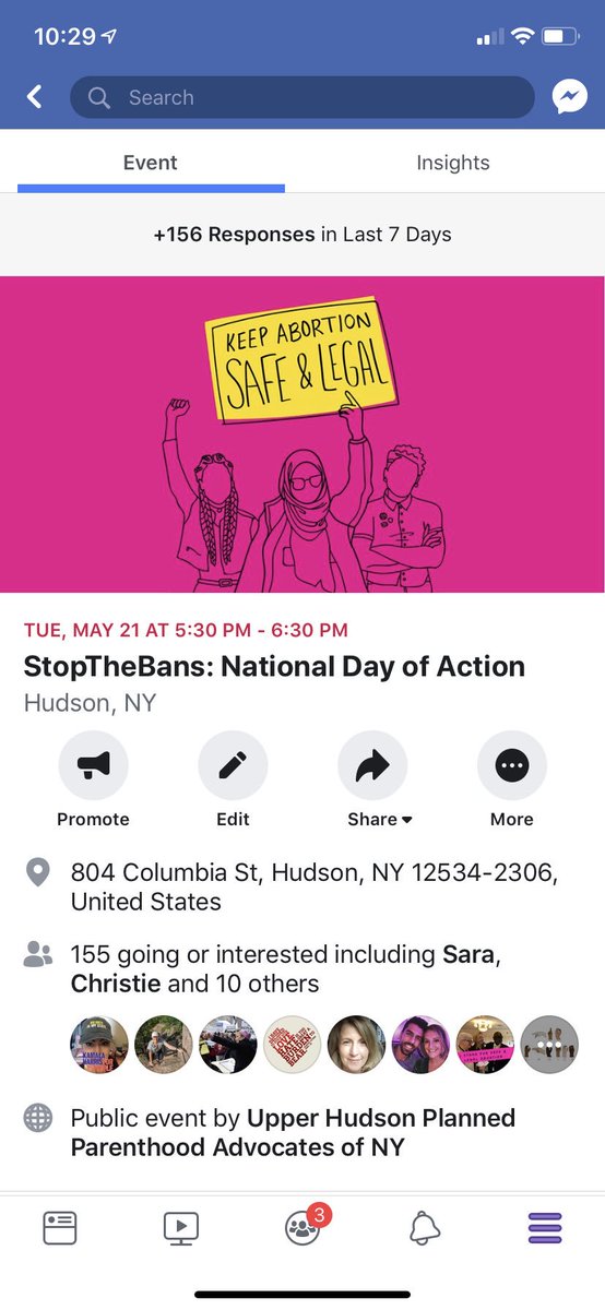 Join us in Hudson tomorrow! #stoptheban