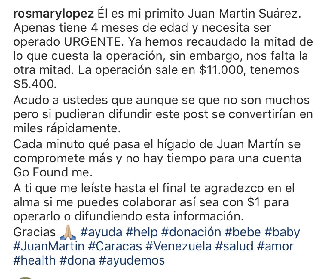 rosmarylopez's tweet photo. #ÚLTIMAHORA en Caracas. Por favor ayúdame a recaudar o a difundir la info. Gracias. https://t.co/b8gQRQRLxC