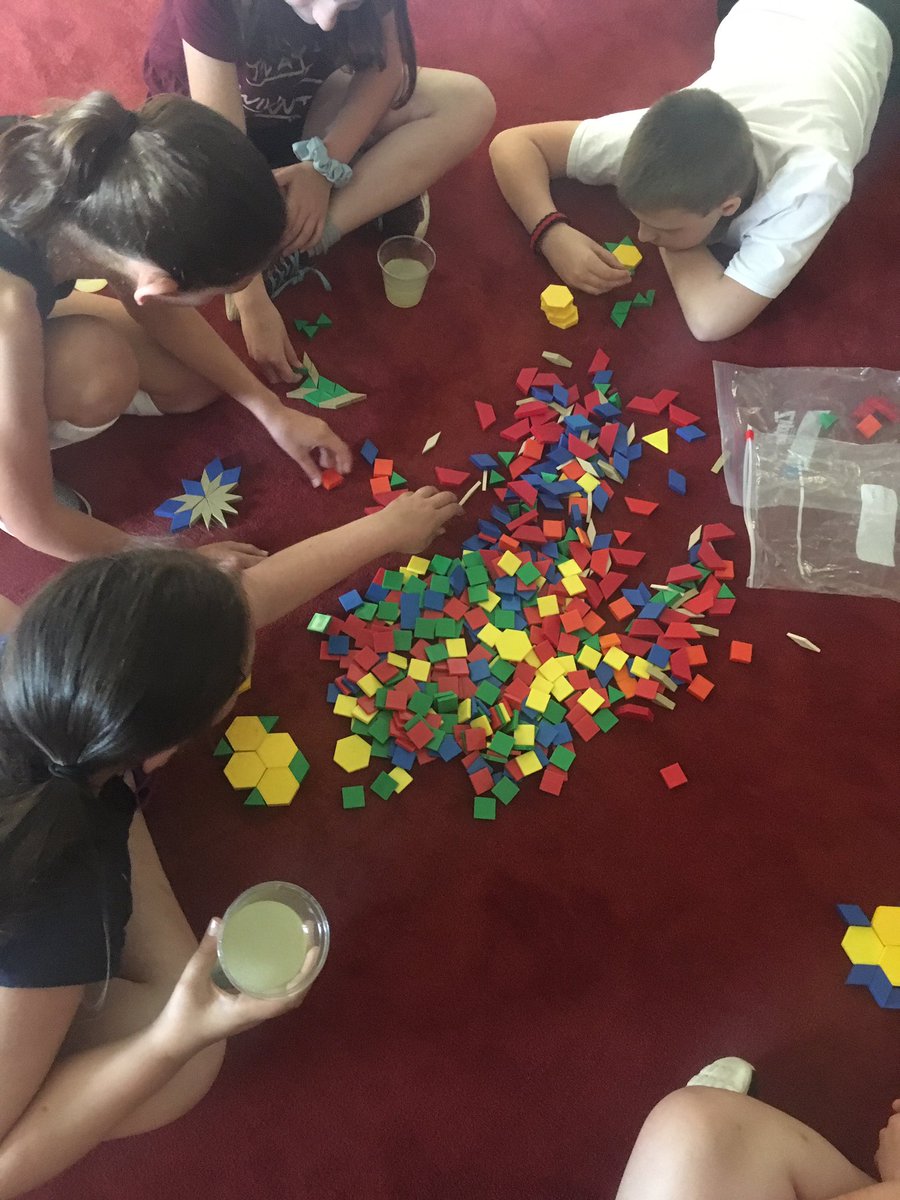 Lemonade, pattern blocks, and a scavenger hunt...a delicious and fun way to explore ratios 😃