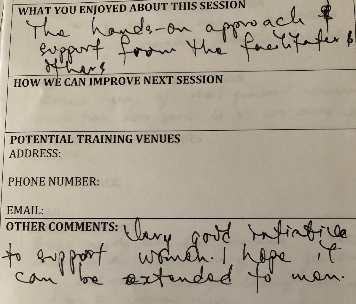 WiMLDS_Toronto's tweet image. The feedback from #introtoSQL 🙂
#WomeninTech #WomenInScience #womeninstem #DataScience #ThingsTodoinToronto #womeninMarkham #womeninToronto