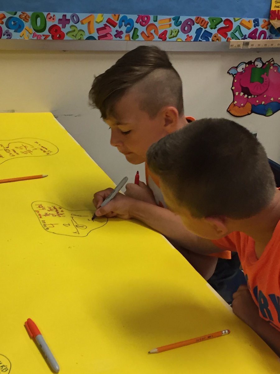 dh3592's tweet photo. Even on Field Day my kids are working hard solving math problems! #LoveMyKids #BKRoars https://t.co/q8ZpCSqeow