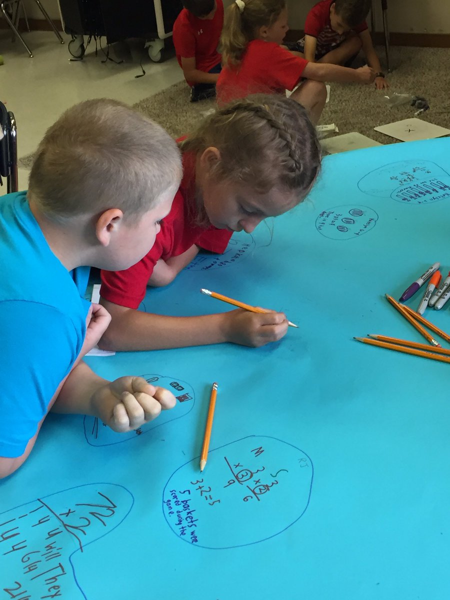 dh3592's tweet photo. Even on Field Day my kids are working hard solving math problems! #LoveMyKids #BKRoars https://t.co/q8ZpCSqeow